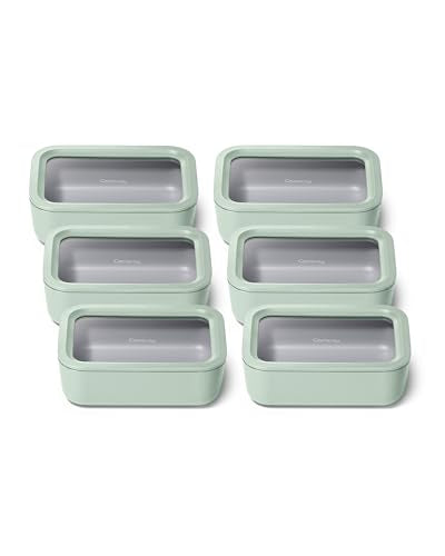 6 Piece Glass Food Storage Set with Lids (6 Count)