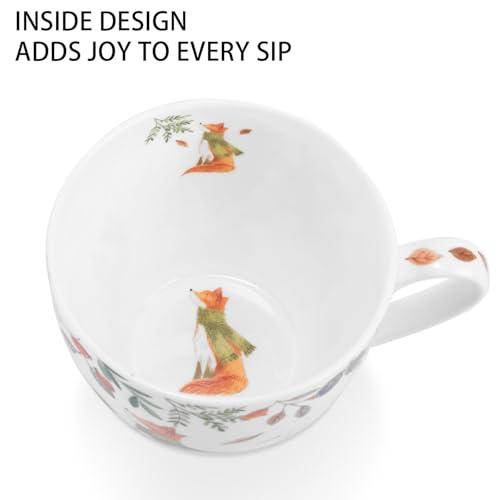 Autumn Forest Animal Mug