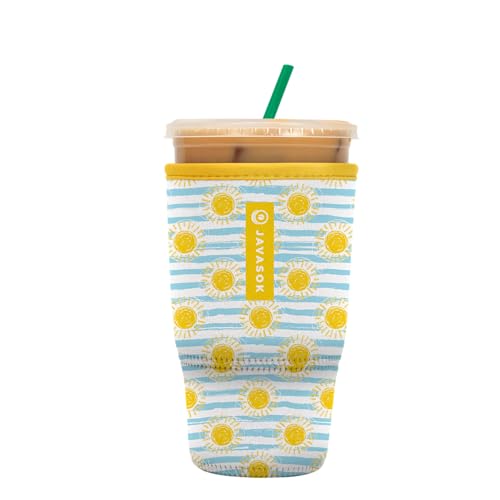 JavaSok Iced Coffee & Cold Soda Insulated Neoprene Cup Sleeve