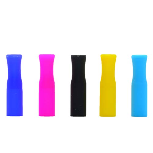 Silicone Straw Tips for Stainless Steel (100 Count)