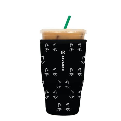 JavaSok Iced Coffee & Cold Soda Insulated Neoprene Cup Sleeve