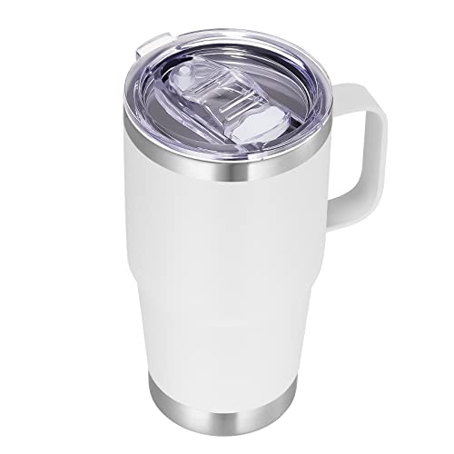 20 oz Tumbler with Handle Lid and Straw