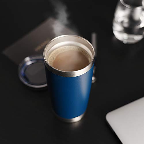 20oz Stainless Steel Tumbler Bulk with Lid (8 Count)