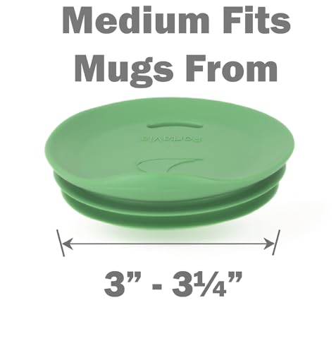 Reusable Silicone Lid for Coffee Cups and Mugs