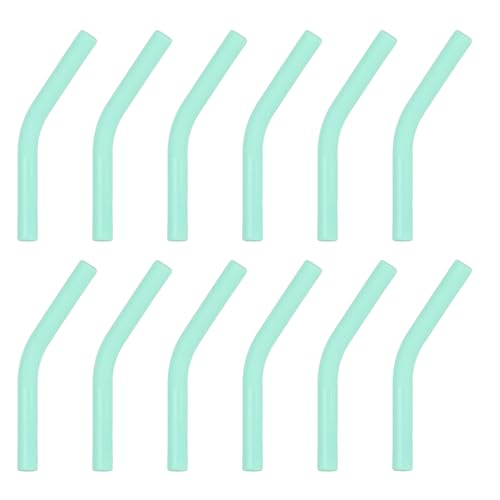 12Pcs Silicone Straw Tips (12 Count)