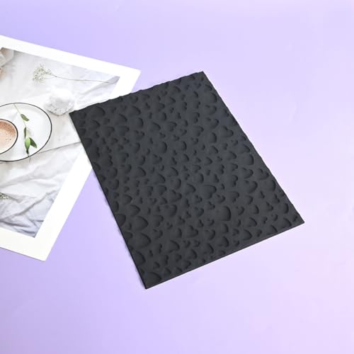Silicone Lace Cake Mold Heart Pattern Flexible Sugar Craft Decorating Tool for Baking
