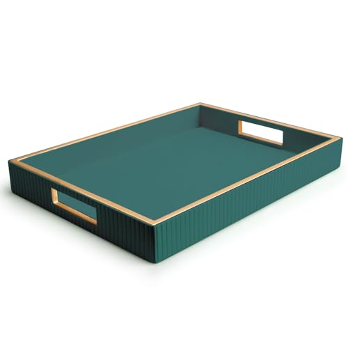 Leather Tray Desktop Storage Organizer