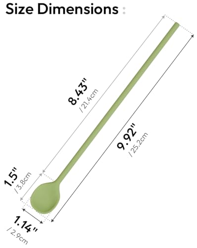 9.9" Silicone coffee stirrer