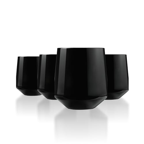 Unbreakable Stemless Wine Glasses (4 Count)