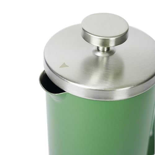 Green 600ml French Press Coffee Maker
