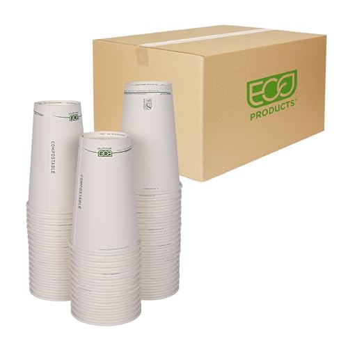 GreenStripe Disposable Paper Hot Cups (1000 Count)