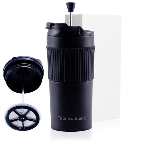 15oz Stainless Steel Travel French Press