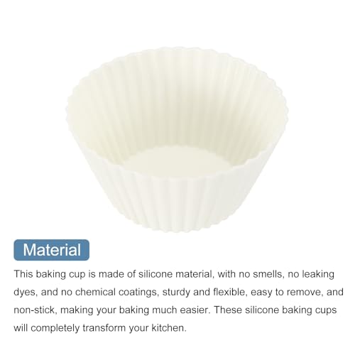 36Pcs Silicone Cupcake Liners