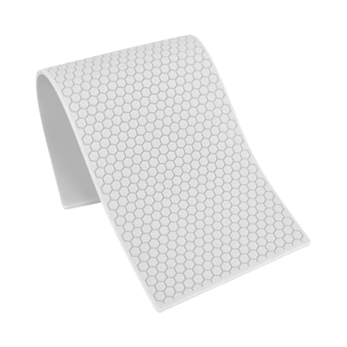 3D Hollow Out Lace Mold Honey Shape Cake Mold Decorative Lace Mat Sugar Craft Silicone Pad Honeycomb Fondant Moulds Decorating Tools Baking