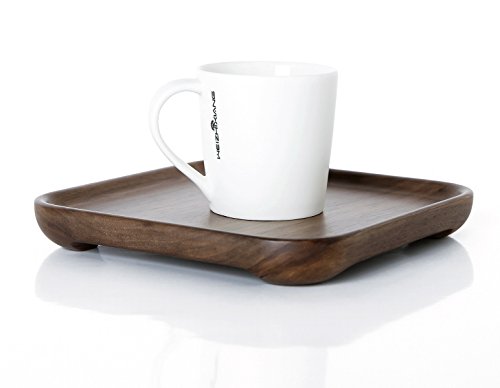 Rustic Walnut Wooden Tray Solid Wood Serving Tray Square Rectangle Platter Tea Tray Coffee Table Tray