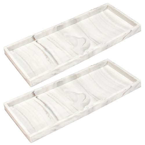 Silicone Bathroom Tray for Counter (2 Count)