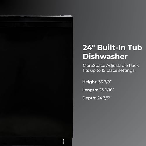 24" Built In Dishwasher