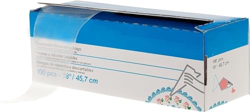 18" Disposable Pastry Bag Pack of 100