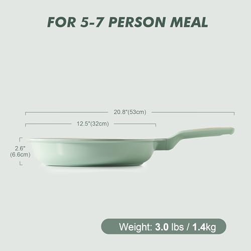 Nonstick Ceramic Frying Pan 12.5