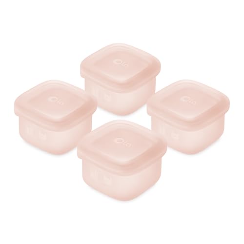 Silicone Baby Food Storage Containers 4pk (4 Count)
