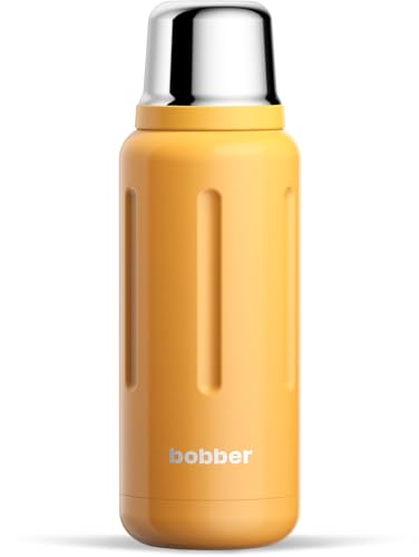 34 oz Vacuum Insulated Stainless Steel Water Bottle with Cup Lid