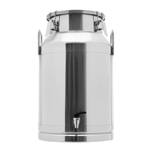 Milk Can with a Faucet