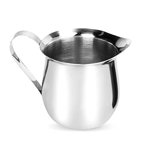 4.5 oz Milk Frothing Pitcher Stainless Steel Small Bell