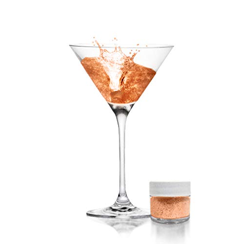 Orange BREW GLITTER Edible Glitter For Drinks