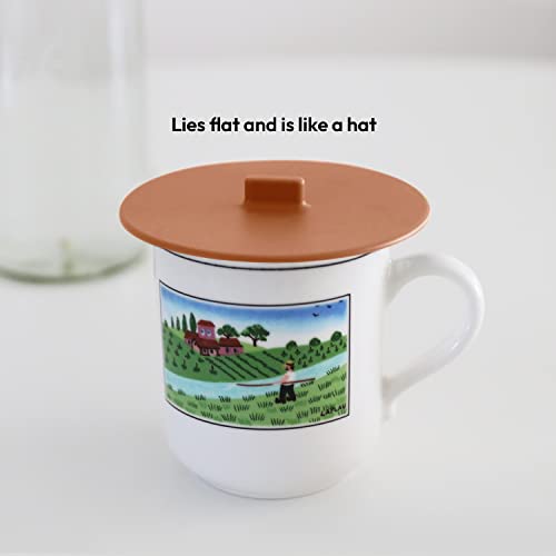 Silicone Cup Covers for Drinks (2 Count)