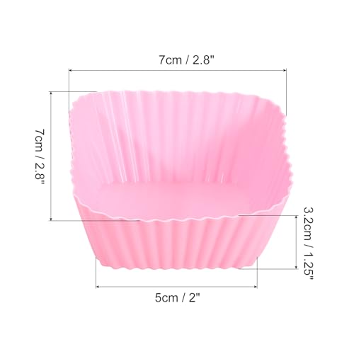 18Pcs Silicone Cupcake Baking Cups (18 Count)
