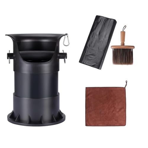 Coffee Knock Box Set with Cleaning Cloth