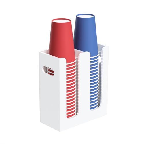 Disposable Coffee Cup Dispenser with Handles