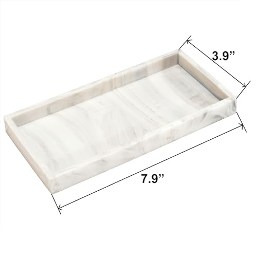 Silicone Bathroom Tray for Counter (2 Count)