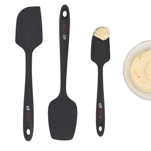 Chef Series 3 Piece Silicone Spatula Set (3 Count)