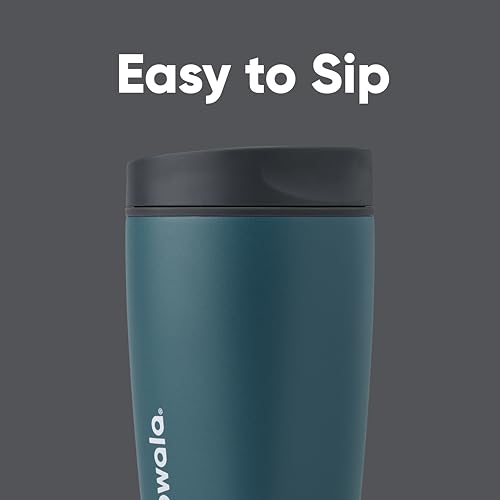SmoothSip Slider Insulated Stainless Steel Coffee Tumbler