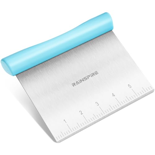 Multi Purpose Stainless Steel Bench Scraper Dough Blender & Pastry Cutter