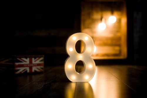 Rechargeable LED Letter Lights Sign Marquee Light Up Letters Sign for Night Light Wedding