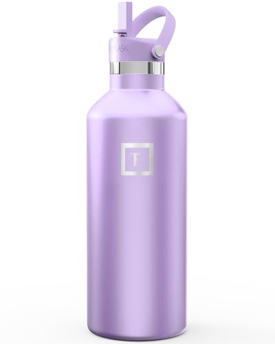 32 oz Narrow Mouth Water Bottle with Straw