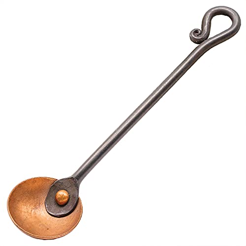 Copper and Steel Coffee Scoop