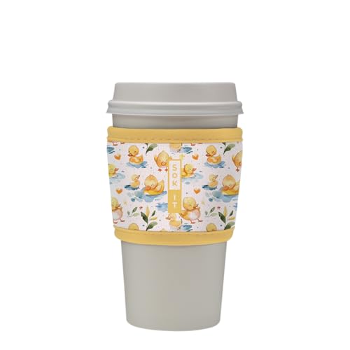 HotSok Coffee & Tea Reusable Insulated Neoprene Cup Sleeve