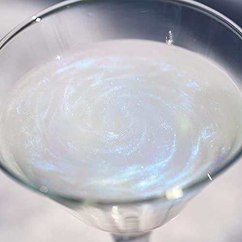 Blue Iridescent BREW GLITTER Edible Glitter For Drinks