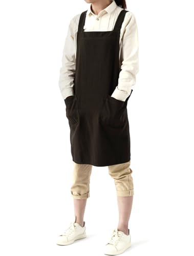 Soft Cotton Linen Apron for Women