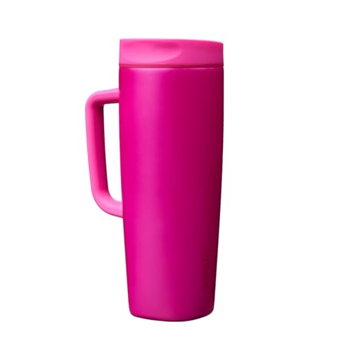 SmoothSip Slider Stainless Steel Insulated Travel Mug with Handle