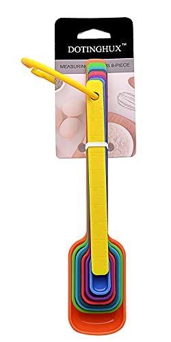 Plastic Measuring Spoons 8 (8 Count)