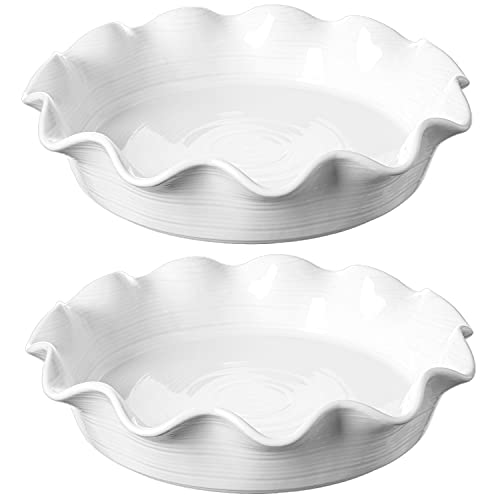 Ceramic Pie Pans for Baking (2 Count)