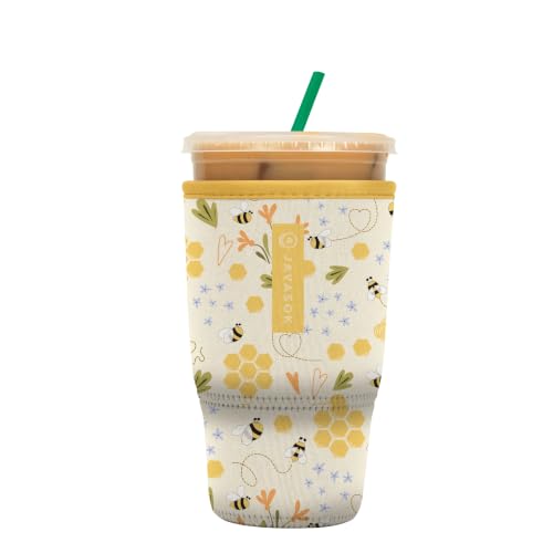 JavaSok Iced Coffee & Cold Soda Insulated Neoprene Cup Sleeve