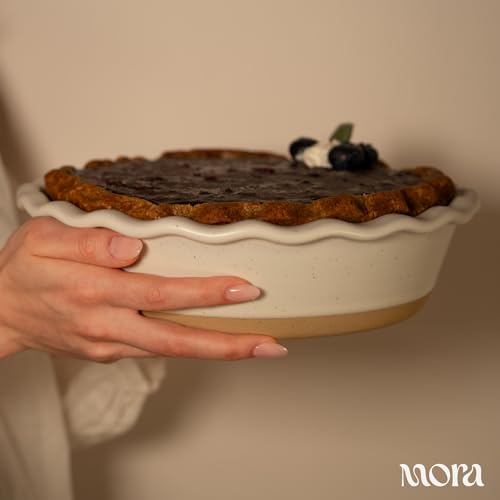 Mora Ceramic Pie Pan for Baking (30 Count)