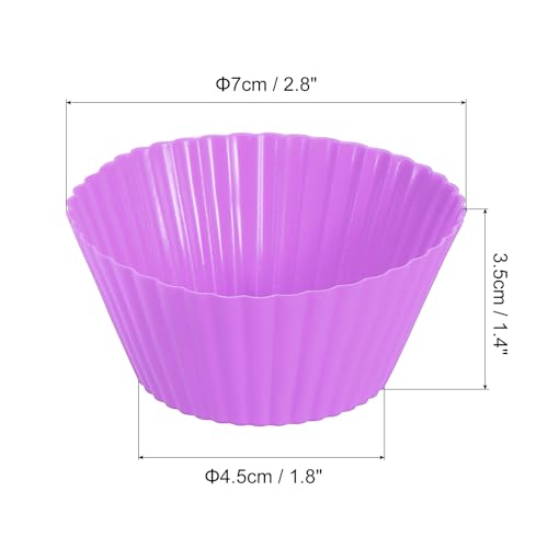 36Pcs Silicone Cupcake Liners (36 Count)