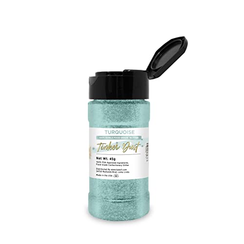 Turquoise Edible Glitter