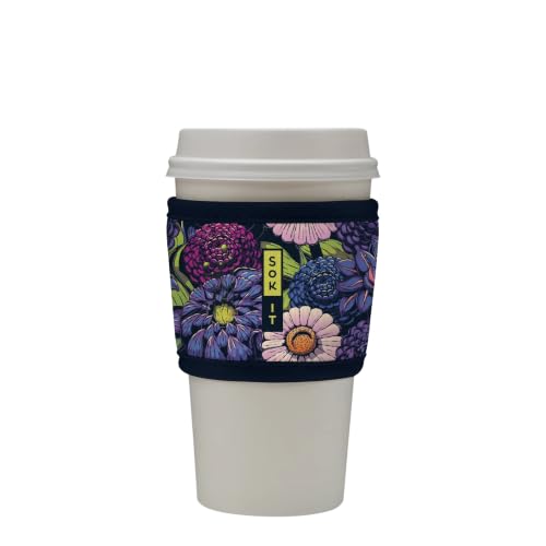 HotSok Coffee & Tea Reusable Insulated Neoprene Cup Sleeve